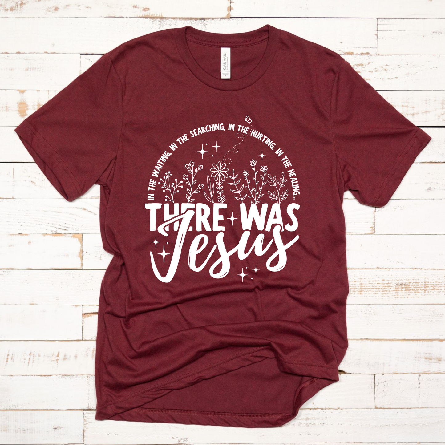 Wholesale There was Jesus Graphic Tee - Navy Tee