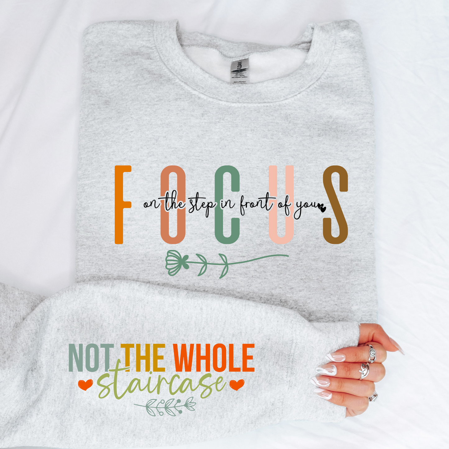 Wholesale Focus - Ash Grey Sweatshirt