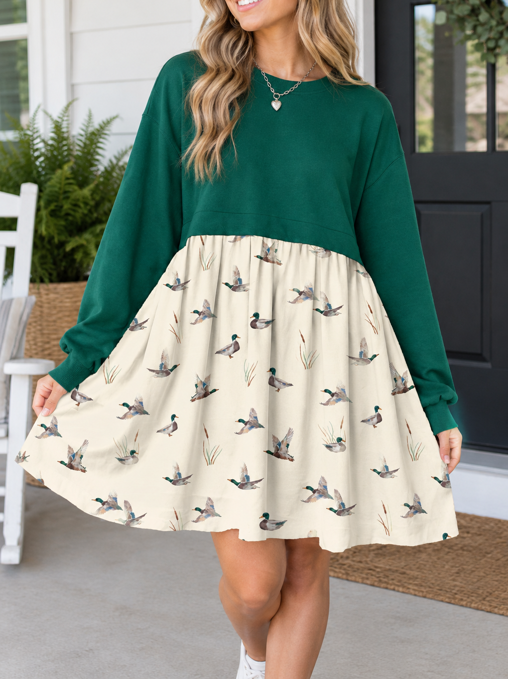 Mallard Meadow Dress