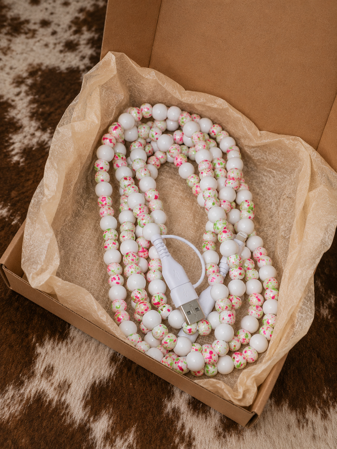 4 in 1 Beaded Phone Charger