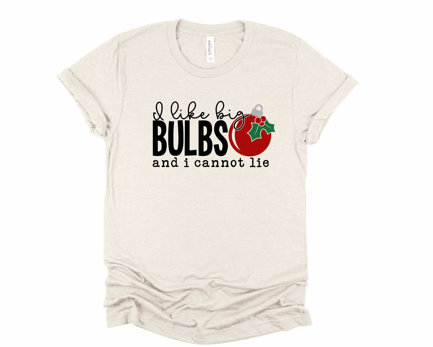 Wholesale I Like Big Bulbs Graphic Tee - Sand