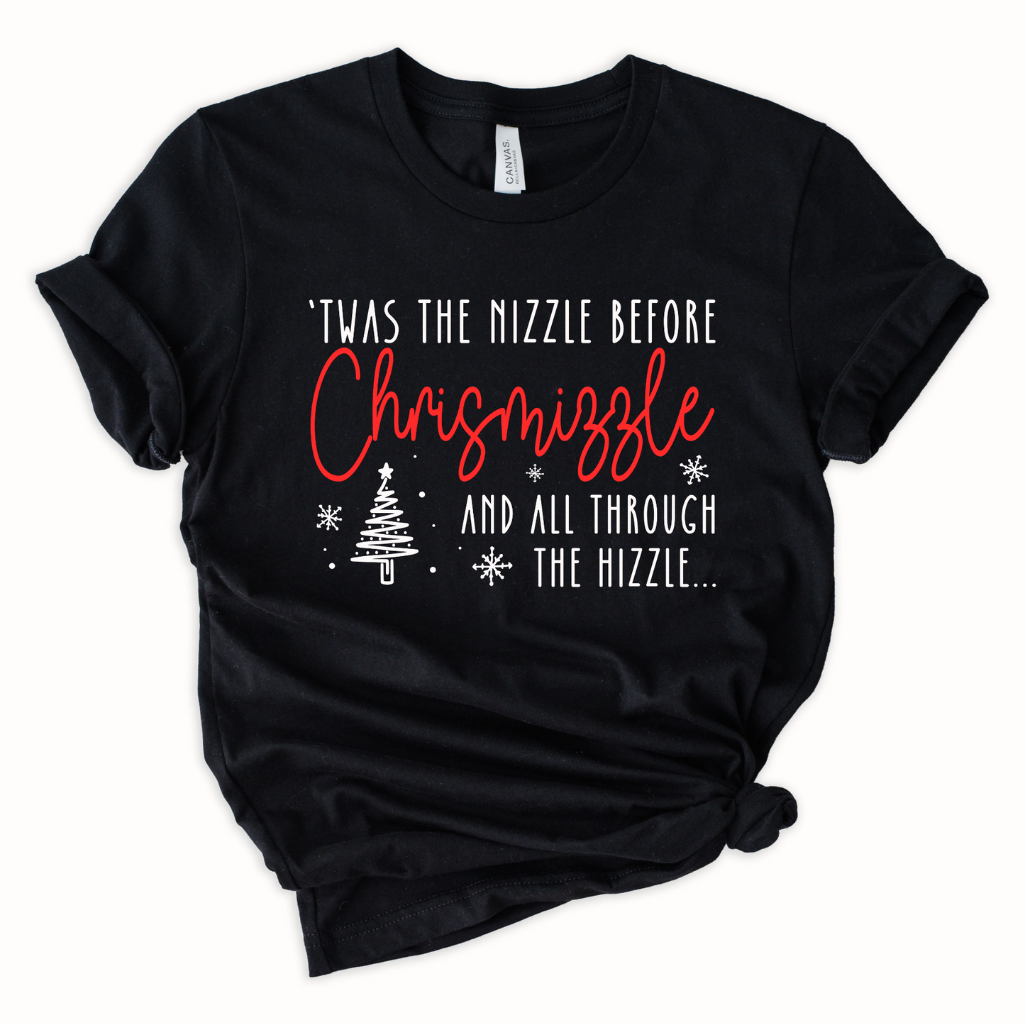 Wholesale Chrismizzle Tee Graphic Tee - Black Tee