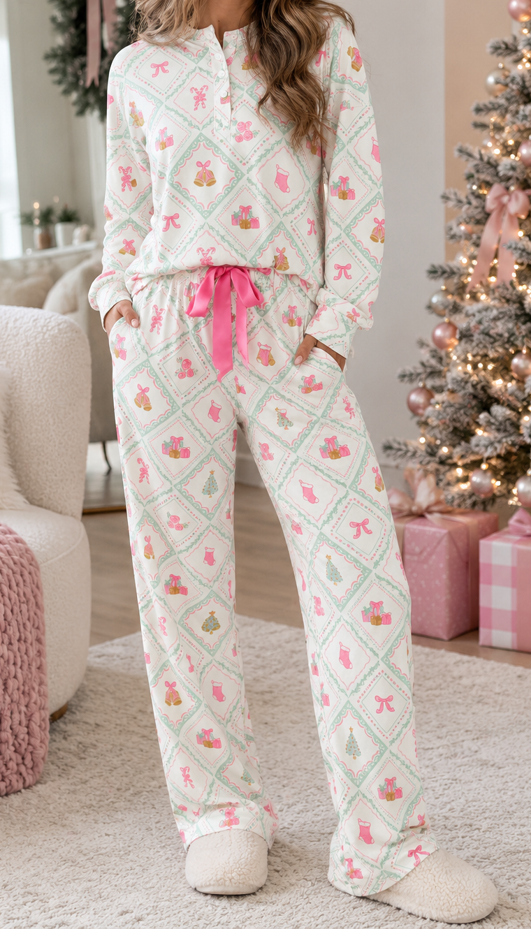 Bows & Wishes Christmas Lounge Set