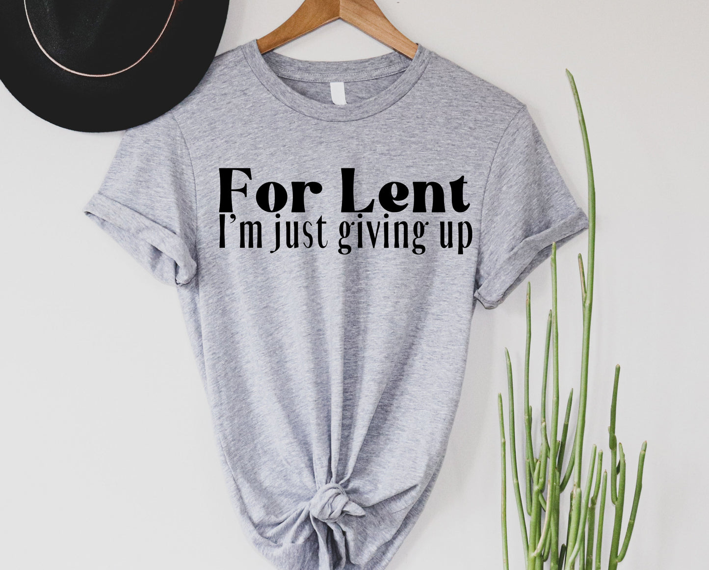 Wholesale For lent Graphic Tee - Grey