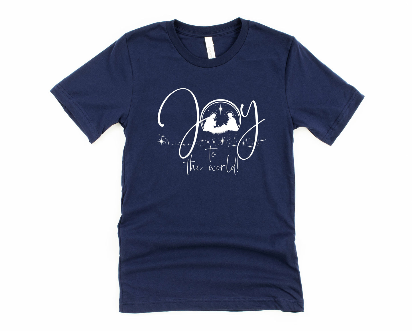 Wholesale Joy to the World Graphic Tee - Mauve