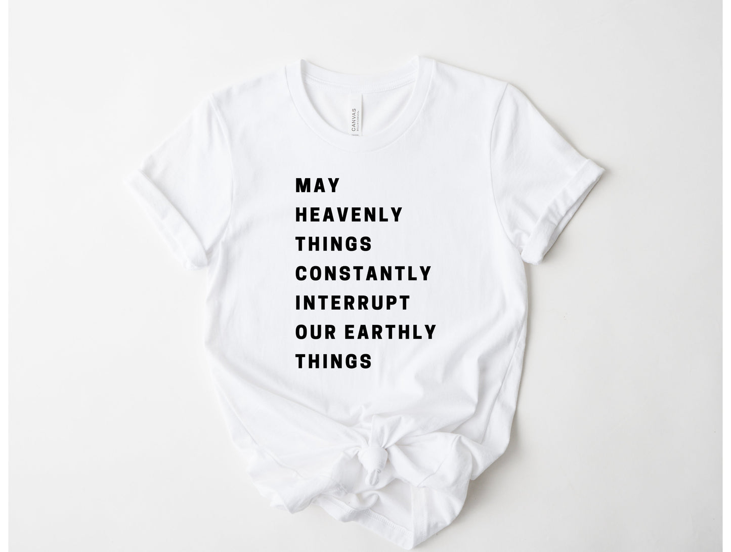 Wholesale May Heavenly Things Graphic Tee - Fuschia Tee