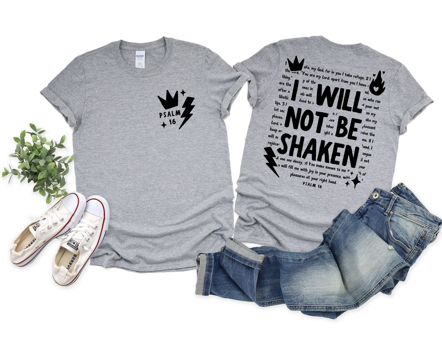 Wholesale Not Shaken Graphic Tee - White