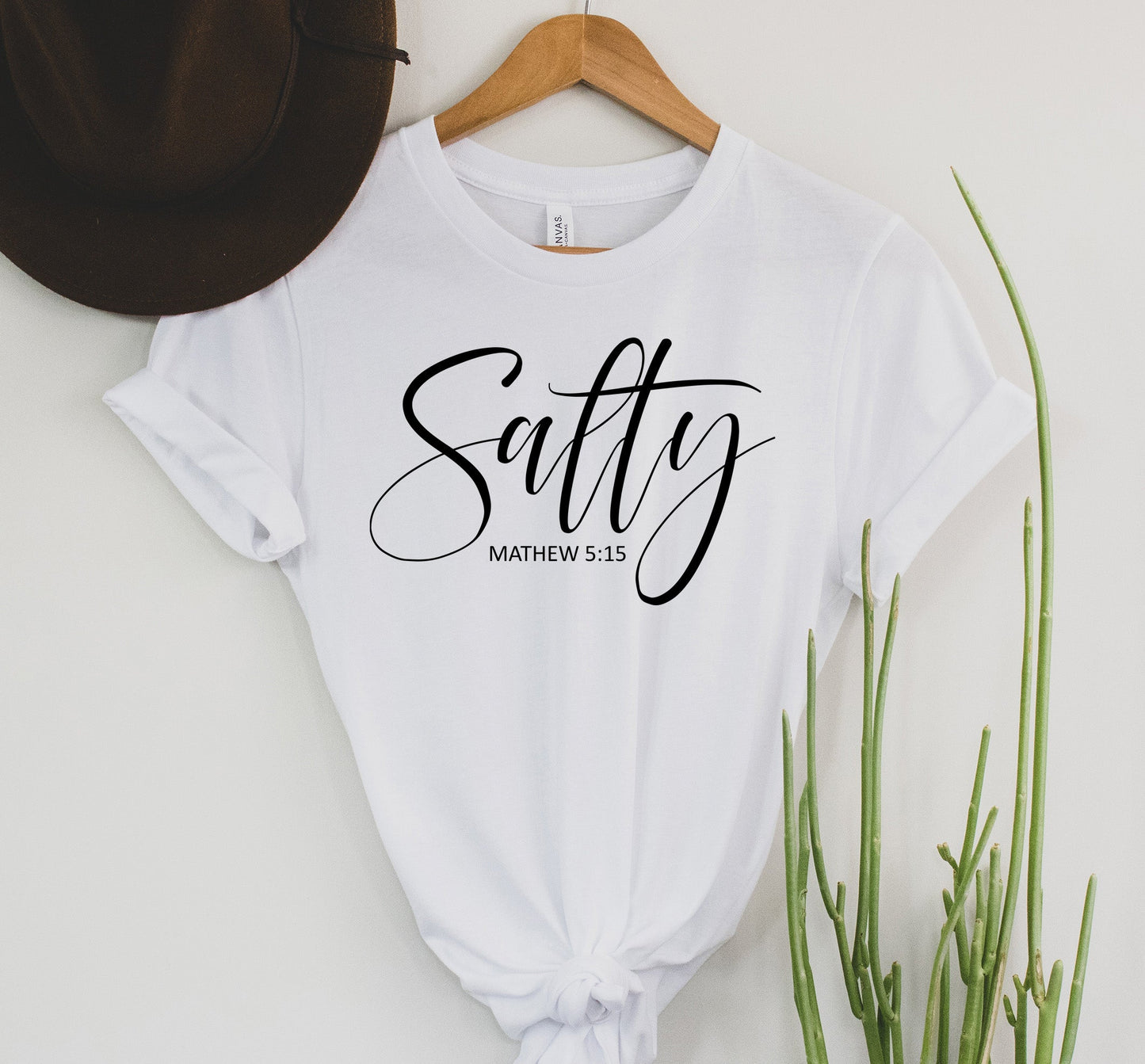 Wholesale Salty Graphic Tee - Black