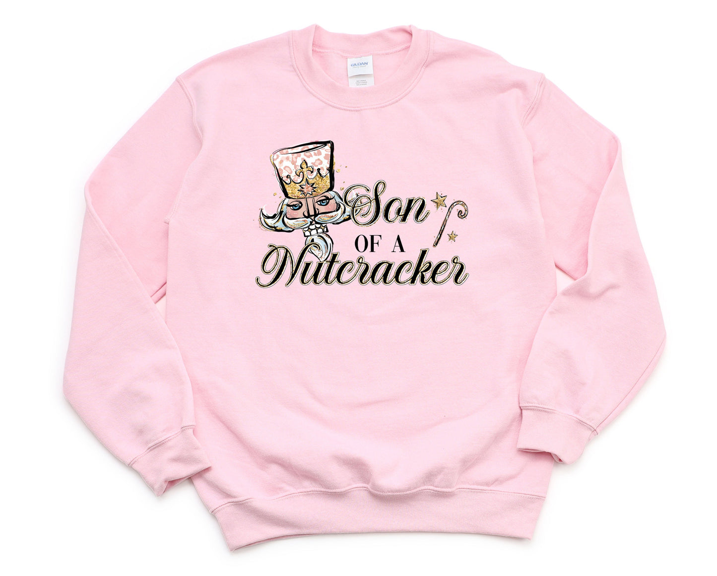 Wholesale Son of a Nutcracker Graphic Tee - Pink Sweatshirt