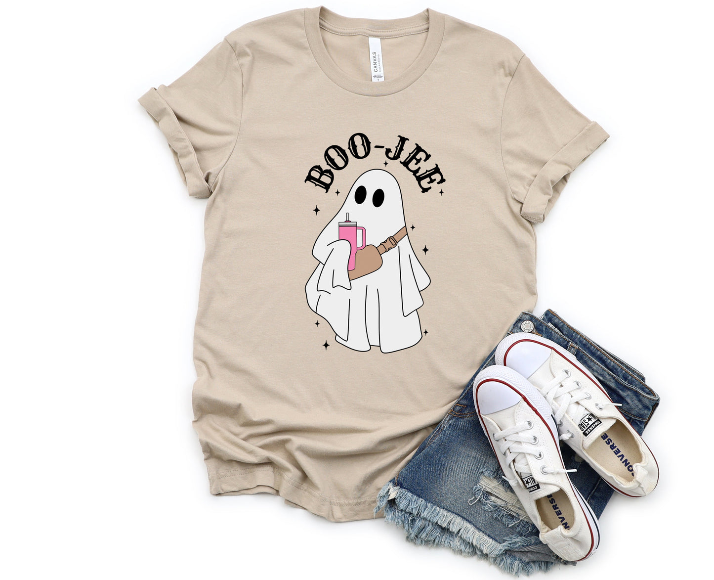 Wholesale Stanley Boo Jee Graphic Tee - Sand Sweatshirt