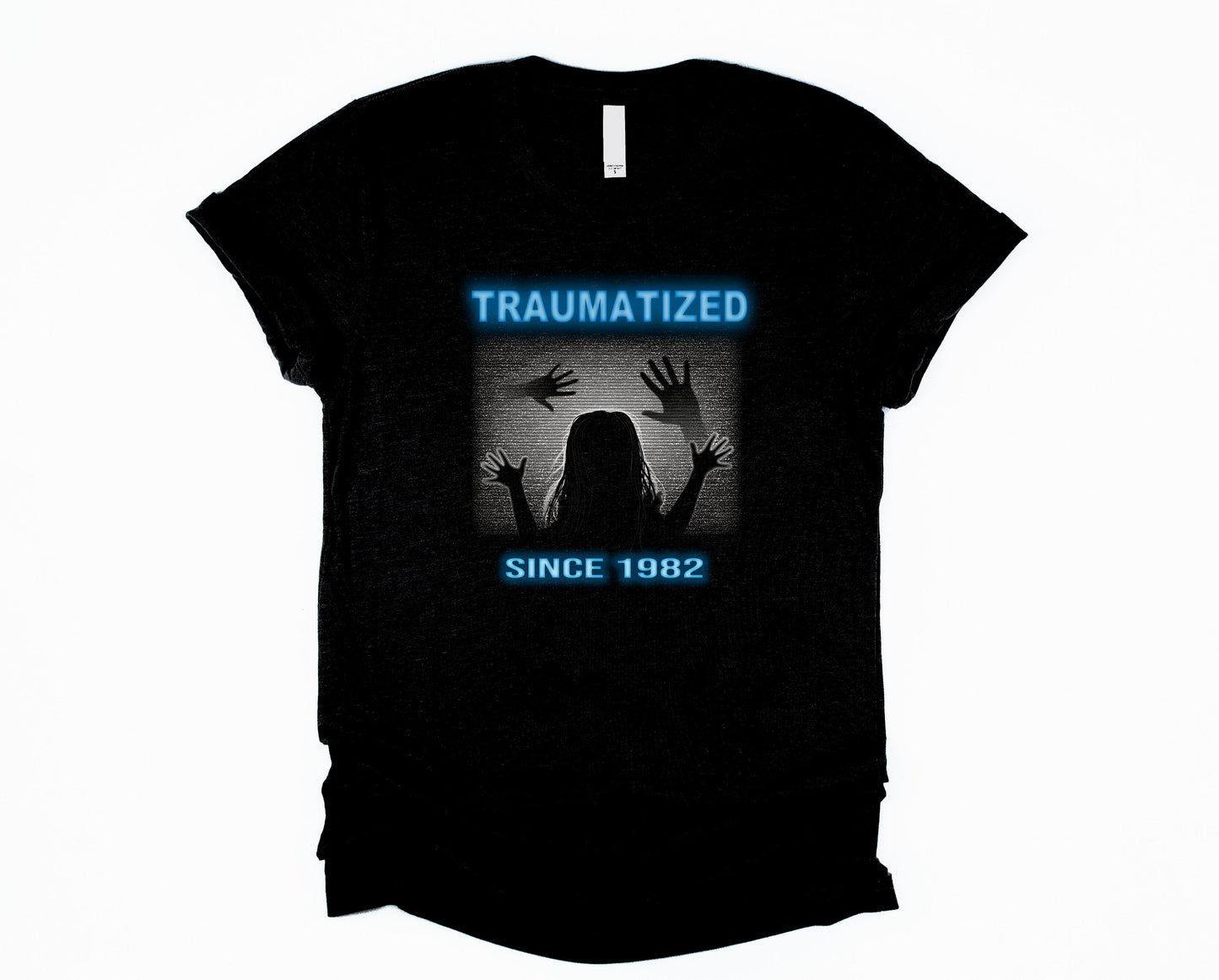Wholesale Traumatized since 1982 Graphic Tee - Black