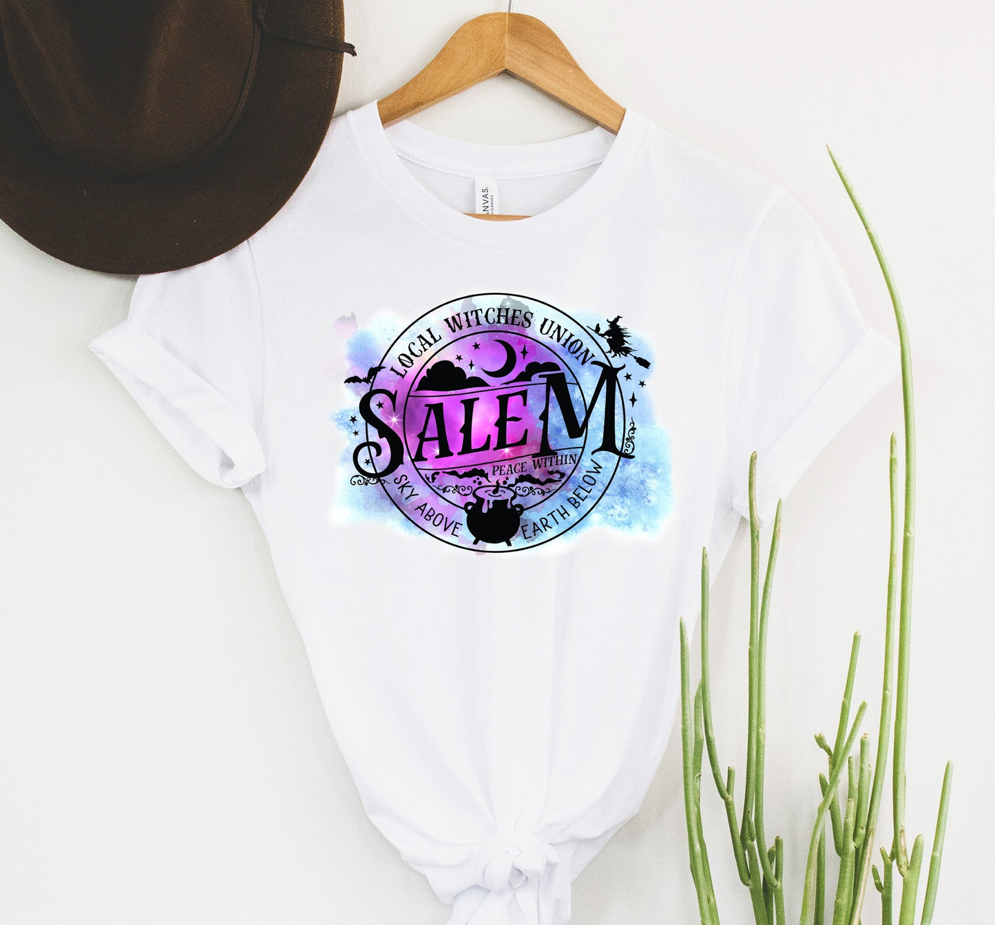 Wholesale Witch Union Graphic Tee - White