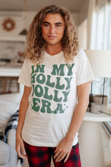  In My Holly Jolly Era Graphic T