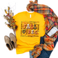 Wholesale Retro Fall Vibes Graphic Tee - Gold Tee