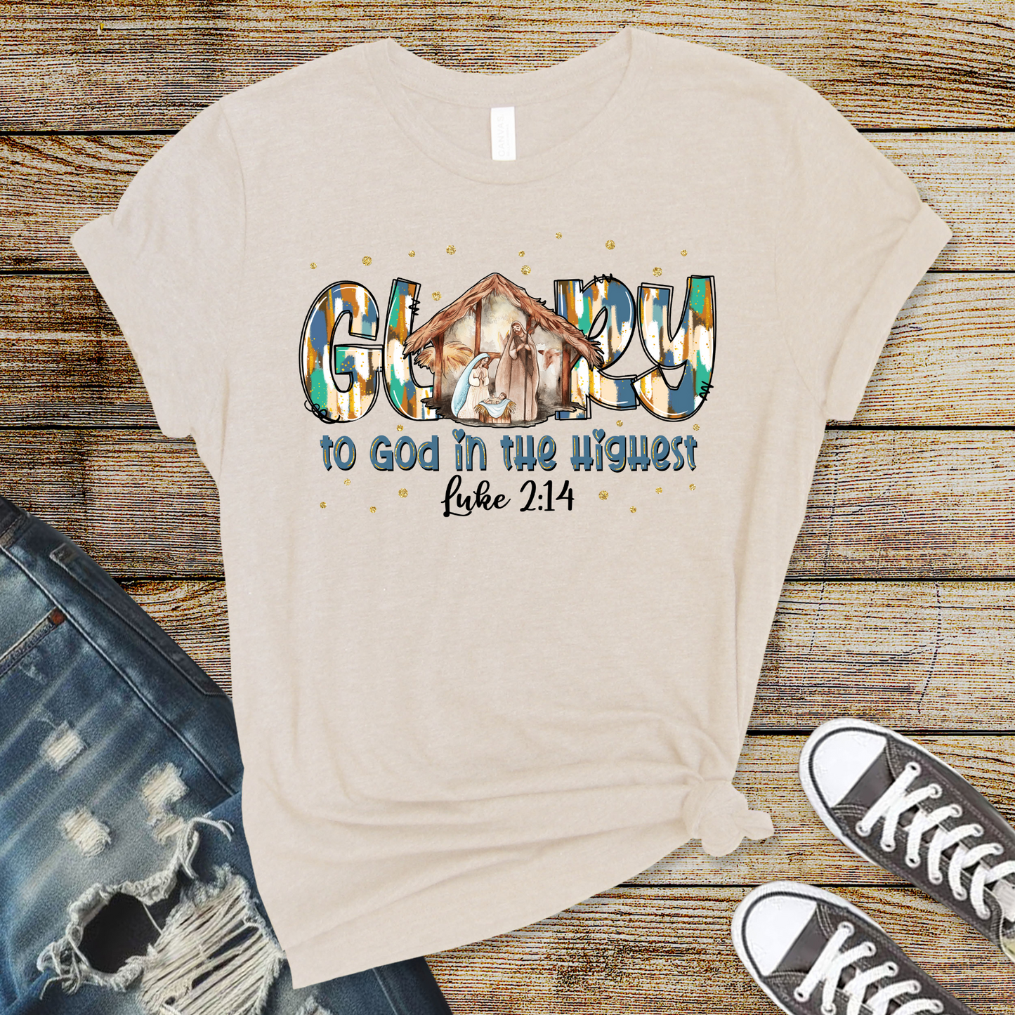 Wholesale Glory to God - Grey Sweatshirt