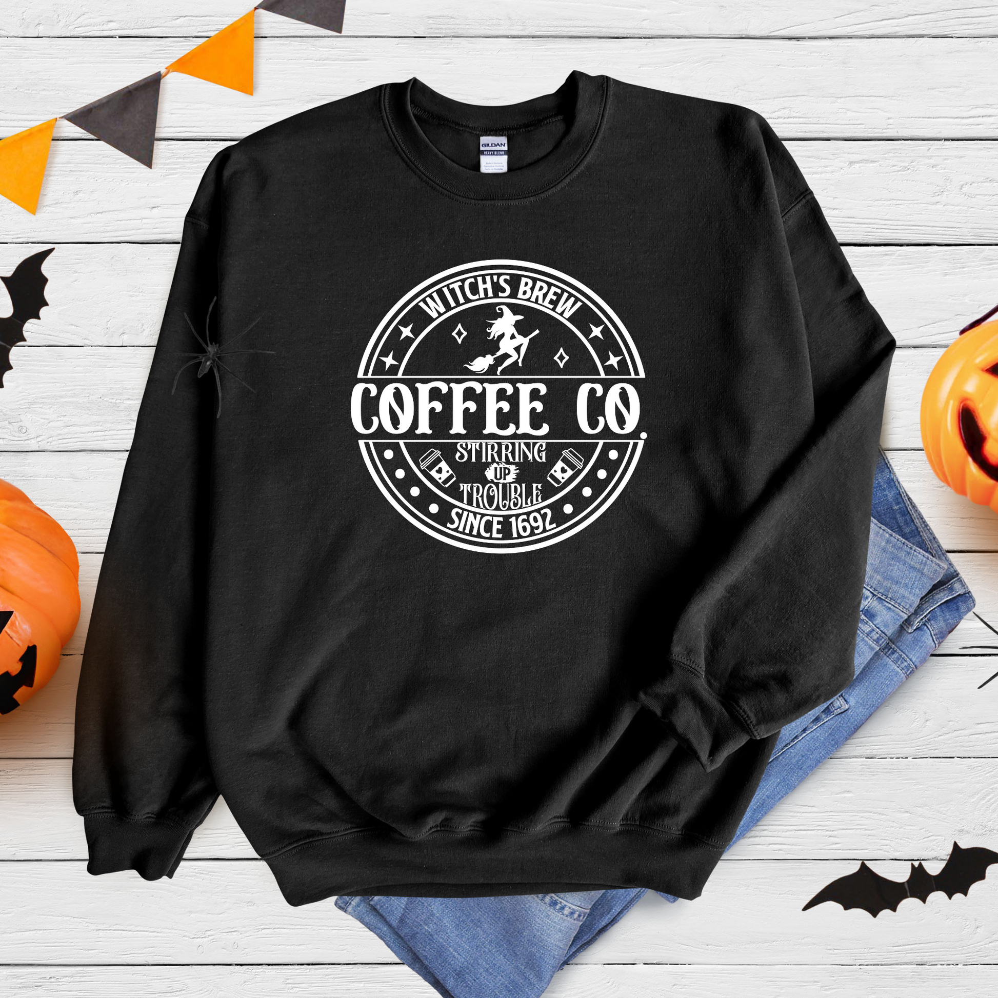 Wholesale Witches Brew Coffee Co - Black Sweatshirt