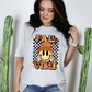 Wholesale Smiley Fall Vibes Graphic Tee - Sand Tee
