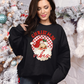 Wholesale Retro Christmas Vibes Graphic Tee - Black Tee