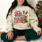 Wholesale Santa please bring coffee Graphic Tee - Sand Tee