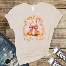  Pumpkin spice coffee club