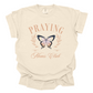 Wholesale Praying Moms Club Graphic Tee - CC Ivory Tee