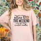 Wholesale Fall scented candles Graphic Tee - Peach