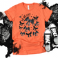 Wholesale Bat Shit Crazy Bow Graphic Tee - Heather Orange Tee