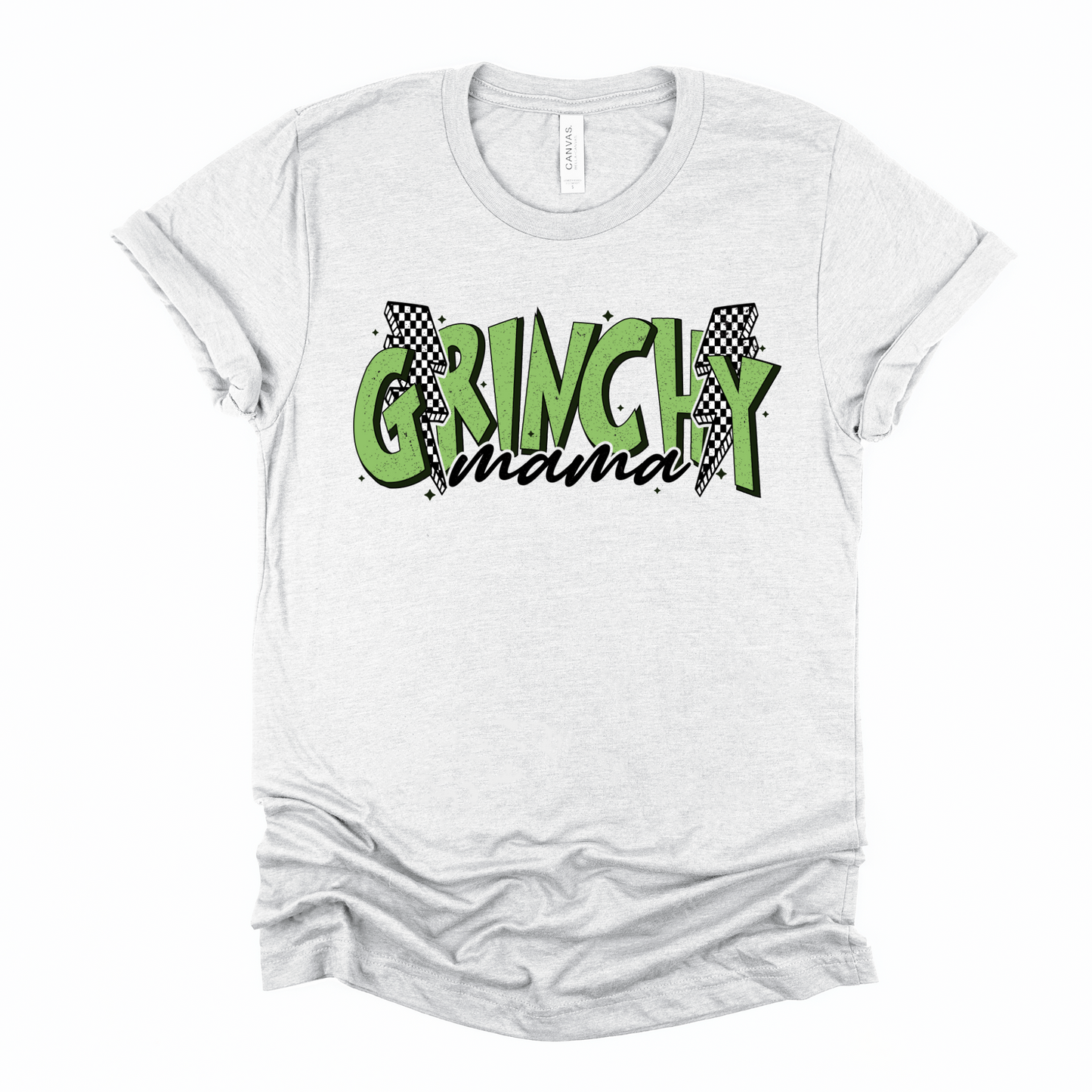 Wholesale Grinchy Mama - Ash Tee