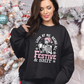 Wholesale Festive and shit skeleton - Black Sweatshirt