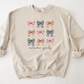 Wholesale Autumn Girly Coquette - White Sweatshirt