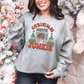 Wholesale Retro Christmas Movie Junkie Graphic Tee - Sand Tee