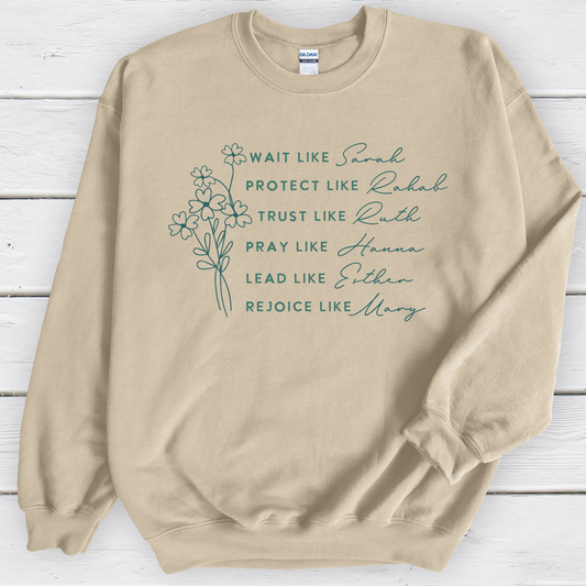 Wholesale Women of the Bible Graphic Tee - Tan Tee