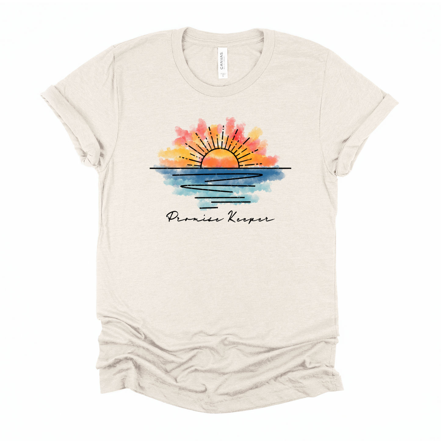 Wholesale Promise Keeper Graphic Tee - Heather Dust Tee