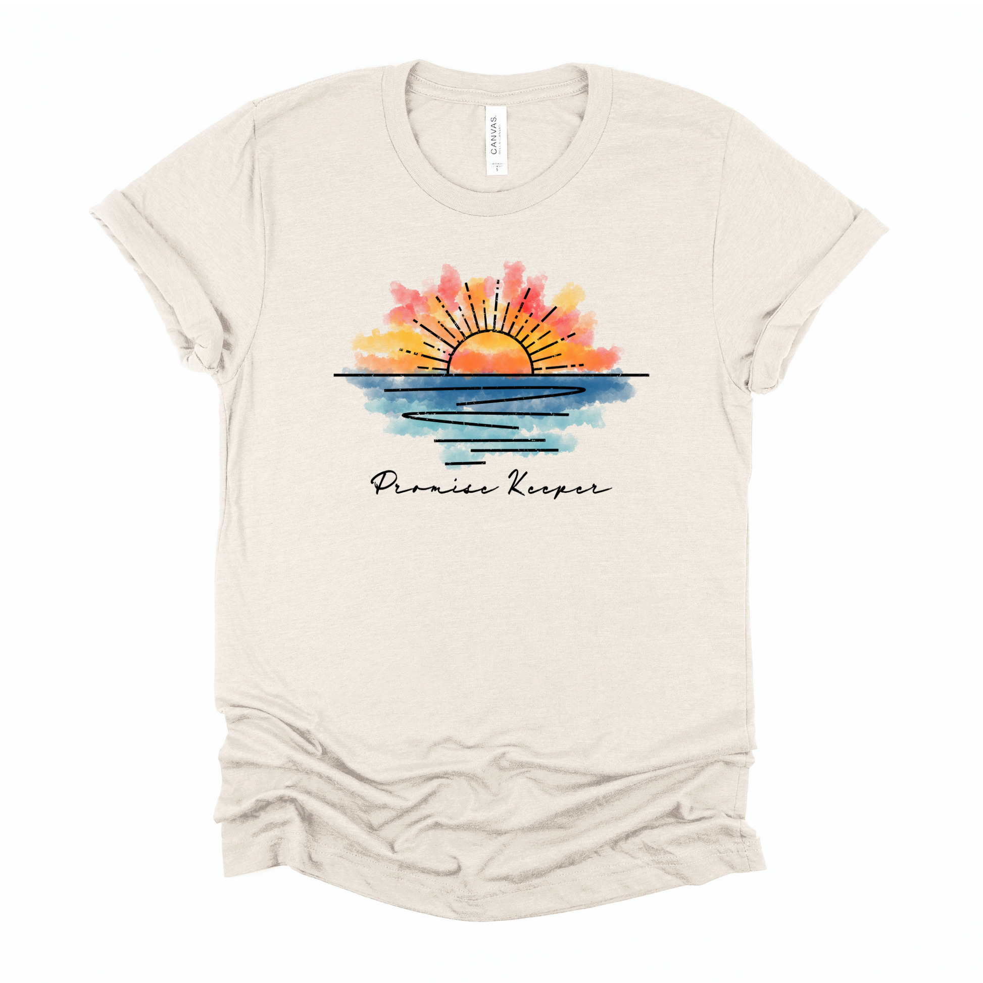 Wholesale Promise Keeper Graphic Tee - Heather Dust Tee