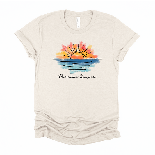 Wholesale Promise Keeper Graphic Tee - Heather Dust Tee