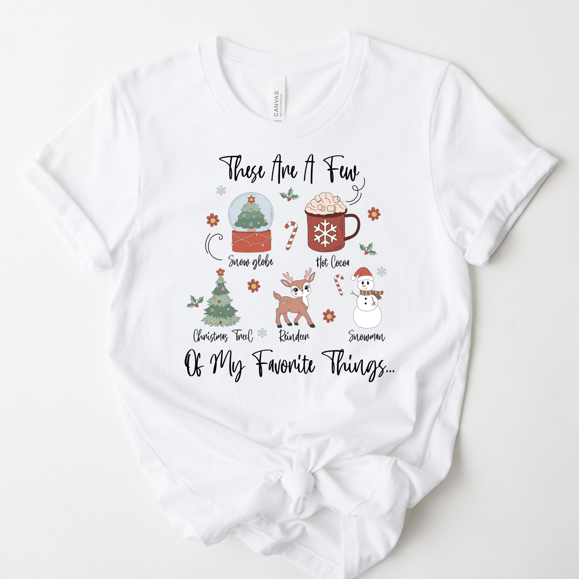 Wholesale A few of my favorite things Graphic Tee - White Tee