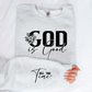 Wholesale God is good all the time - Indigo Sweatshirt