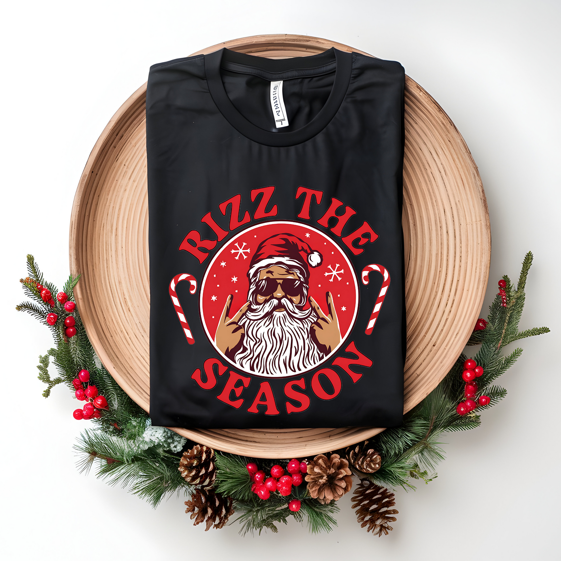 Wholesale Rizz the season - Black Sweatshirt