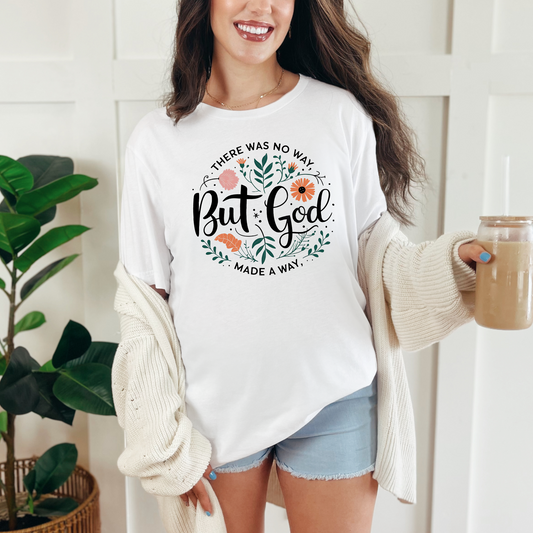 Wholesale There was no way Graphic Tee - White Tee