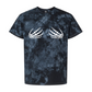 Wholesale Skeleton Hands Graphic Tee - Black Crystal Tee