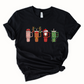 Wholesale Christmas Cups Graphic Tee - Sand Tee