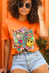 Hello Summer Collage Graphic T Shirts