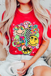 Hello Summer Collage Graphic T Shirts