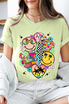 Hello Summer Collage Graphic T Shirts