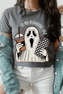  In My Introvert Era Spooky Graphic Tee