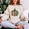 Christmas Tree Book Sweatshirt