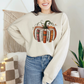 Wholesale Fall Book Pumpkin Sweatshirt - White Sweatshirt