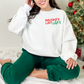 Wholesale Naughty List Vibes - Grey Sweatshirt