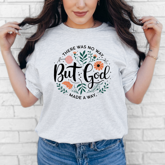 Wholesale There was no way Graphic Tee - Ash Tee