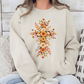 Wholesale Fall Cross Sweatshirt - Sand Sweatshirt
